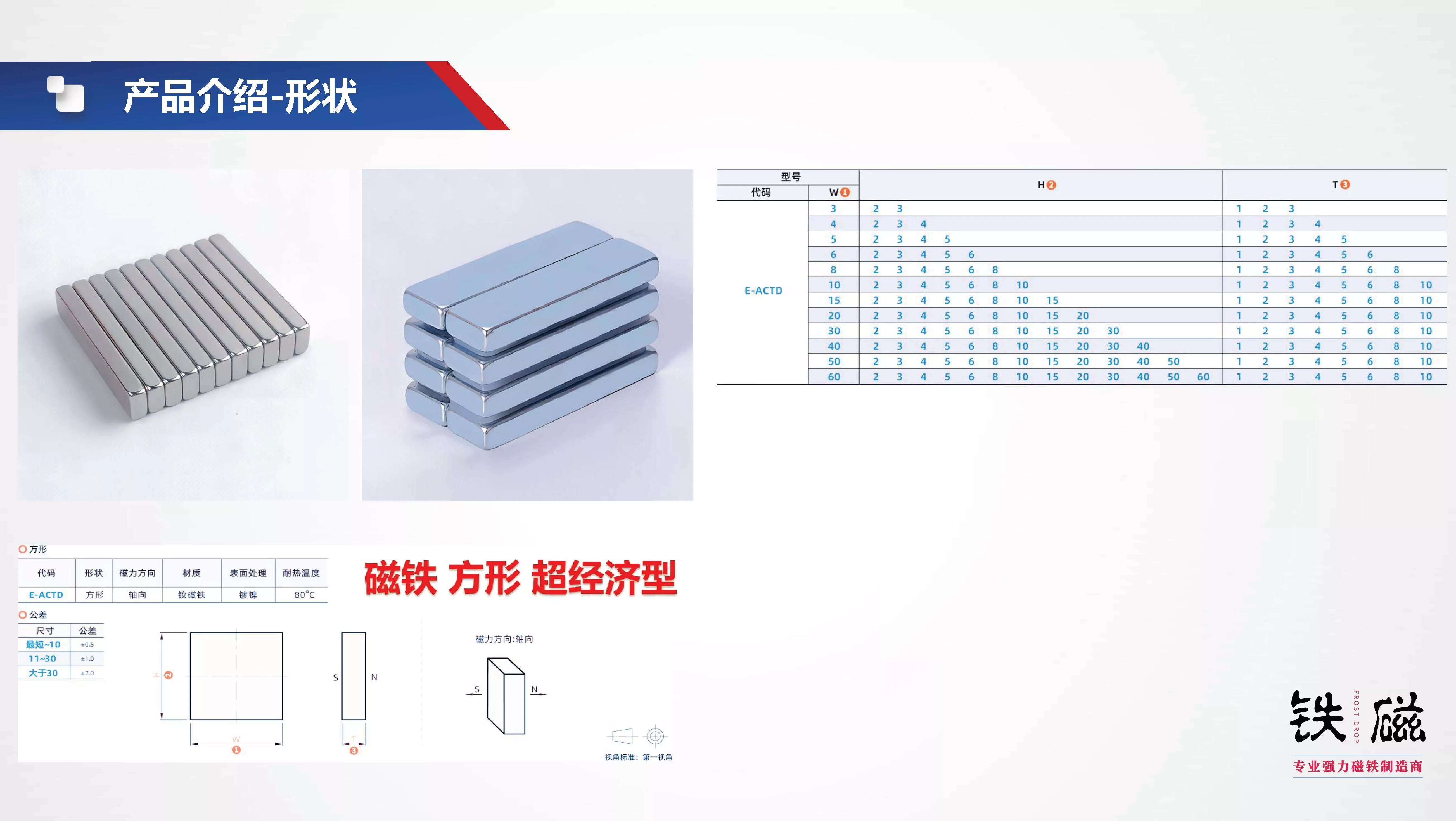 方形磁铁产品介绍